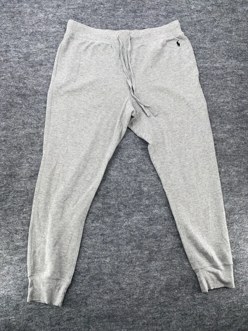 Polo Ralph Lauren Men's Waffle Knit Sleep Jogger Pants - Gray XL